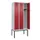 locker,HxBxD 2120x900x500mm,3vak,vak B 300mm,cil.-slot,voetonderstel