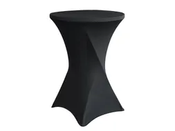 Tafelrok BRASQ voor statafel 80cm zwart