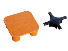 kruisverbinding,v. opvangbak,HxLxB 35x115x115mm