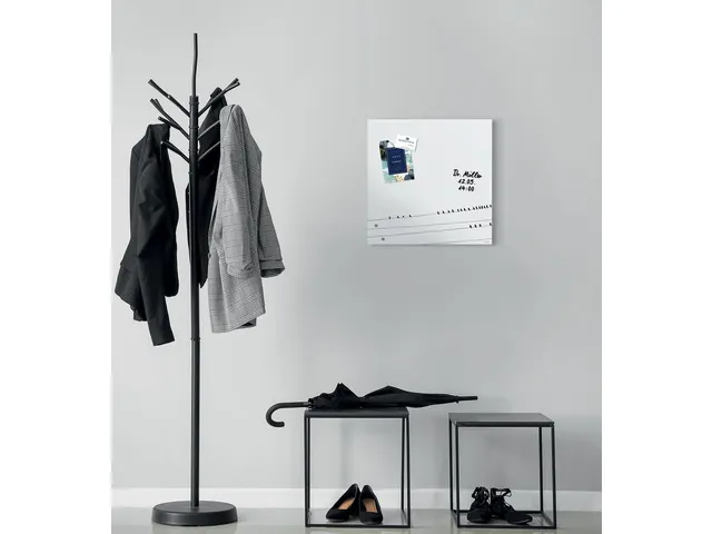 Tableau magnetique en verre Sigel mat 480x480x15mm Little Birds