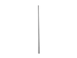 bevestigingsbuis,v. afvalbak,H 1500mm,bevestiging met klembeugel - 1