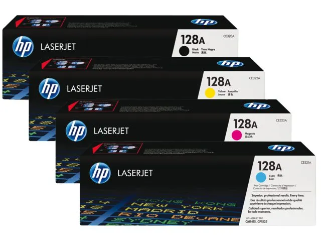 Tonercartridge Hp Ce 323 a Nr.128a Rood