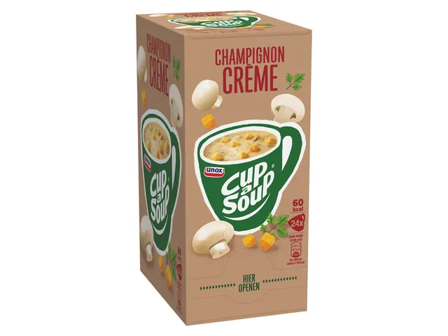 Cup-a-Soup Unox Crème de champignons 24x 140ml