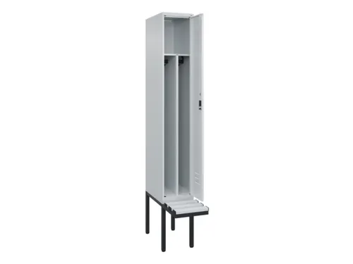 locker voor scheiding van kleding,HxBxD 2120x300x815mm,1vak