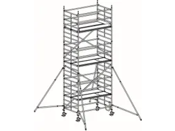 rolsteiger,reik H 7,4m,steiger H 6,64m,3platform(s),m. luik
