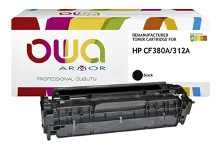 Tonercartridge OWA alternatief tbv HP CF380A zwart - 1