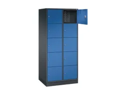 grootvolume-lockersysteem,HxBxD 1950x820x600mm,2x5vakken,cil.-slot
