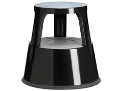 Opstapkruk Staal 150kg Zwart