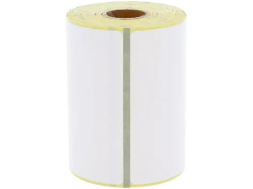 TTR LABELS 76x50mm rol 300 stuks wit