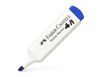 Textielmarker Faber-Castell Blauw