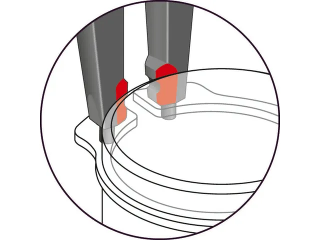 S 8000 E Montagetangset 4-delig