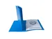 Ringmap glanskarton A4 2R 15mm blauw
