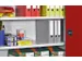 tablette en acier,p. armoire à portes pliantes,lxP 1200x600mm,RAL7016