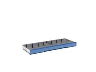 scheidings-/vakkenwanden,9vakken,v. front H 100/125mm - 1