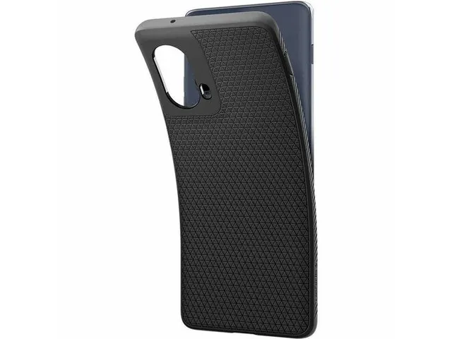 Spigen Case ACS08685 Motorola Edge 2024 Liquid Air Mat Zwart