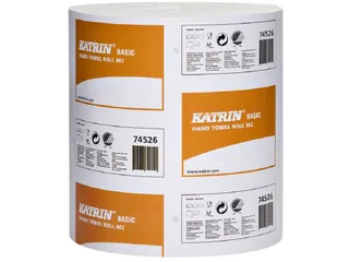 Handdoekrol Katrin Centerfeed M2 74526 2-laags 19cmx135m wit - 2