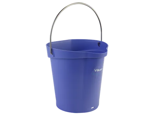 Hygiene 5688-8 emmer, 6 liter paars, maatverdeling en schenktuit