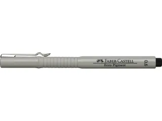 Tekenpen Faber Castell Ecco Pigment 0.6Mm Zwart - 5