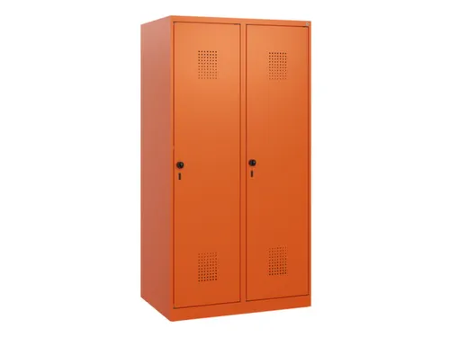 schoollocker,HxBxD 1530x800x500mm,2vak,vak B 400mm,draaigrendel