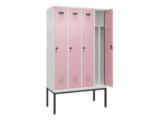 locker voor scheiding van kleding,HxBxD 2120x1200x500mm,4vak - 1