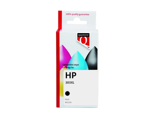 Inktcartridge Quantore alternatief tbv HP T6N04AE 303XL zwart HC
