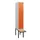 locker met bank,HxBxD 1950x300x815mm,1vak,vak B 300mm,cil.-slot