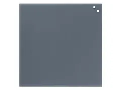 Glasmagneetbord Naga 45x45cm grijs