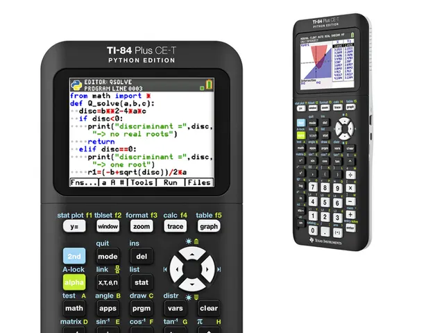 Rekenmachine TI-84 Plus CE-T Python Edition