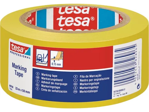 Markeringstape tesa Professional 60760 PV1 50mmx33m geel