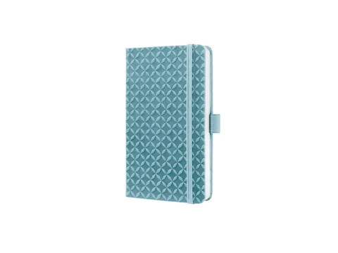 Notitieboek Sigel Jolie Flair A6 hardcover gelinieerd sky blue