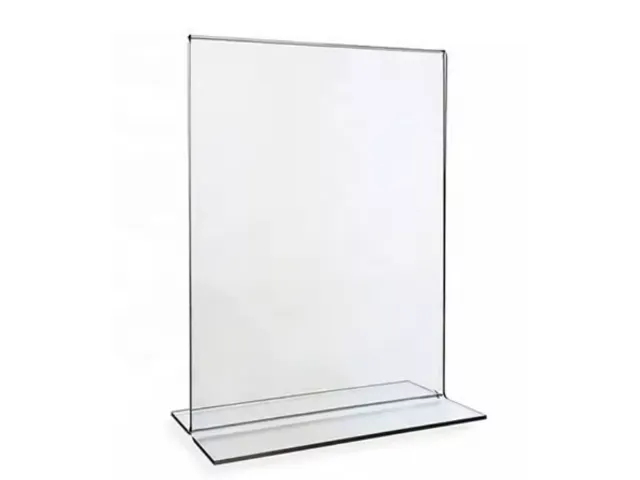 Porte-brochure A5 Acrylique Forme-T