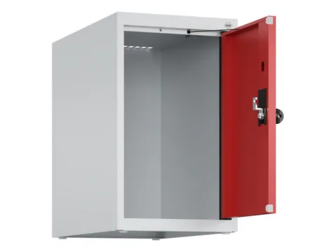 opzetkast,v. locker,1vak.,vak B 300mm,HxBxD 500x300x500mm,draaigrendel