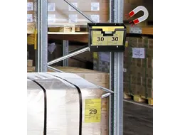 First wandfolderhouder magnetisch zwart A4