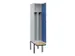 locker met bank,voor scheiding van kleding,HxBxD 2120x400x815mm,1vak