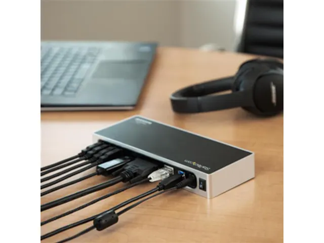 Station d'accueil USB 3.0 Double écran HDMI et DVI/VGA