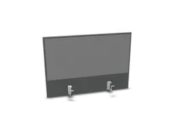 opzetpaneel bureau aanbouw achter MS-donkergrijs BN8078-grijs 800mm