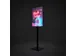 Verlichte Infostandaard LED Slide In A1 Zwart