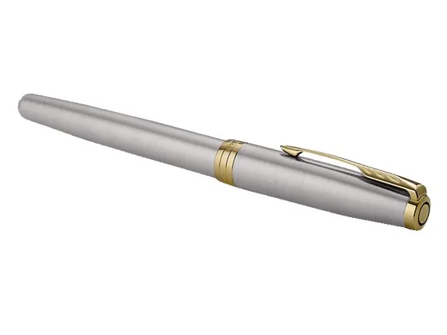 Vulpen Parker Sonnet Stainless steel GT Fijn