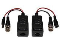 Tvi Video-/ Voedingsbalun Met 8p8c (rj45) Connector En Bnc/voedingskab