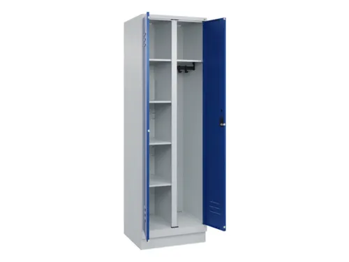 wasgoedverdeelkast,HxBxD 1950x600x500mm,vak B 300mm,cilinderslot