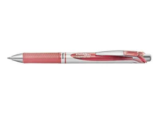 Gelschrijver Pentel BL77 Energel medium koraalroze 0.35 mm