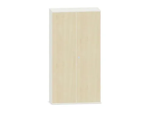 kantoorkast,HxBxD 1920x1000x430mm,decor romp wit,decor front esdoorn