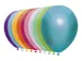 Ballon Haza uni 30cm 50 stuks metallic assorti