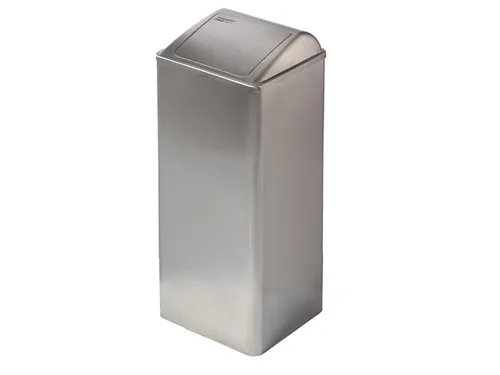 Afvalbak Rvs 80 Liter Gesloten