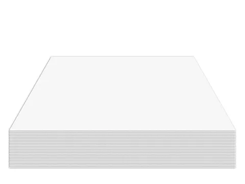 Fotokarton Kangaro 50x70cm 300gr wit pak 25 vel