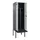 PBM-locker met bank,HxBxD 2120x600x815mm,2vak,vak B 300mm,draaigrendel