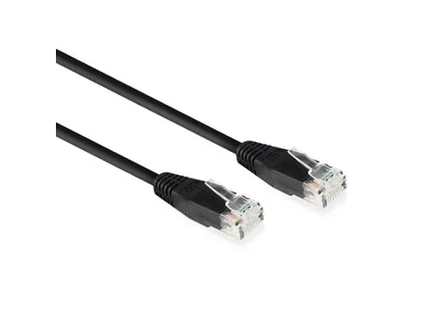 Kabel ACT CAT6 Network koper 0.9 meter zwart