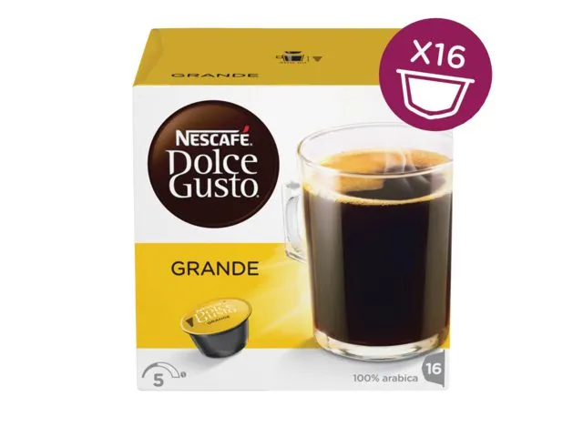 Koffiecups Dolce Gusto grande 16 stuks