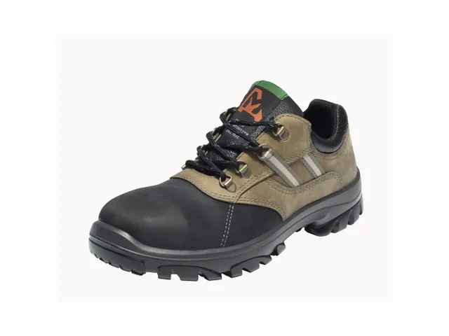 Emma Nordic lage S3 veiligheidsschoenen, SRC, bruin/zwart, maat W-42,