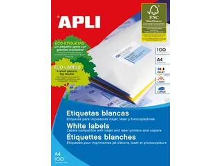 Witte Etiketten 105 X 35 Mm 1.600 Stuks - 2
